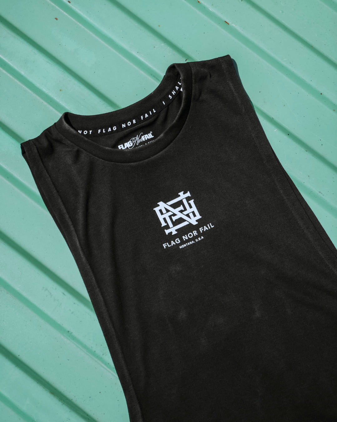 NO HANDOUTS BRO TANK - BLACK