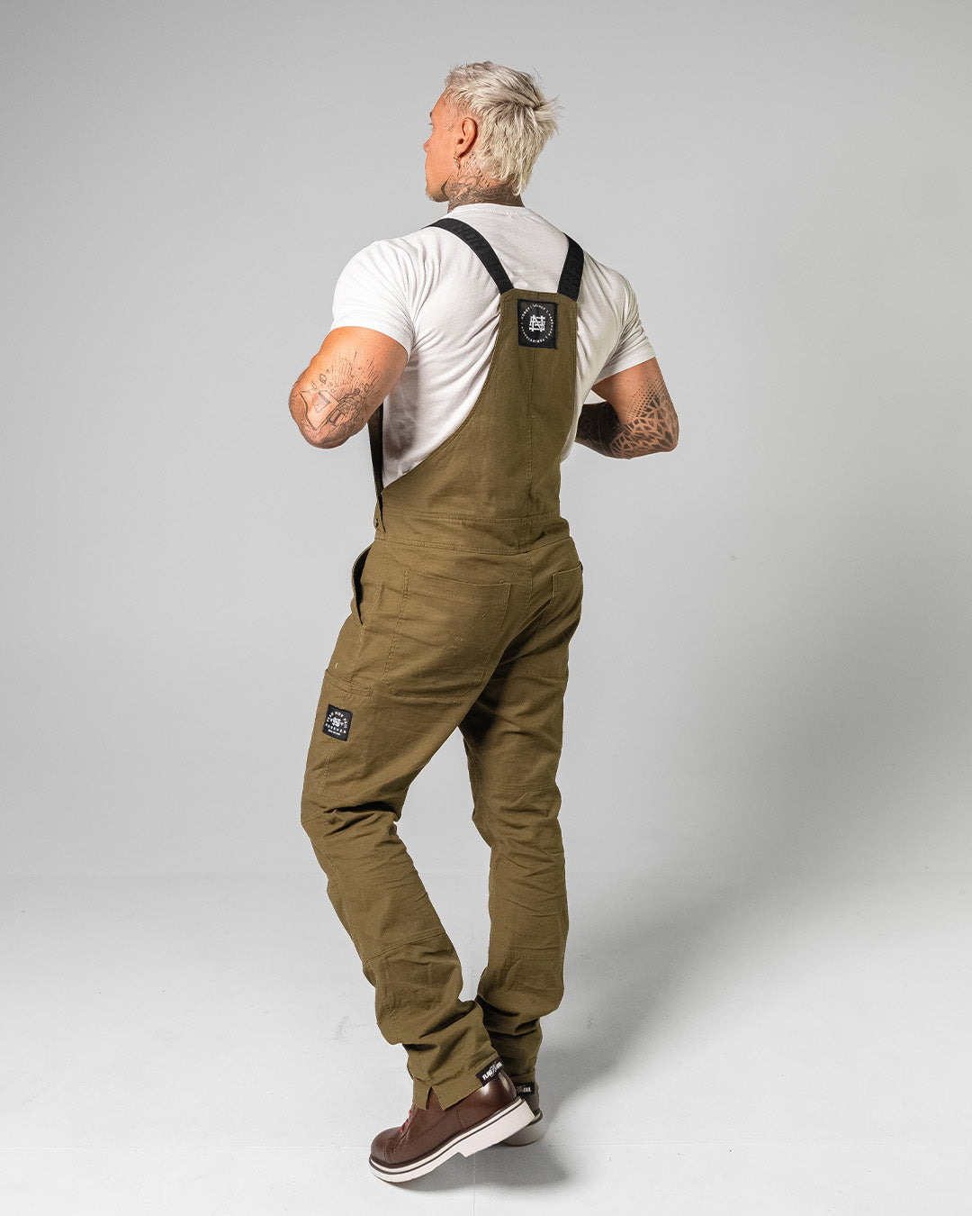 FOREVER OVERALLS - OLIVE