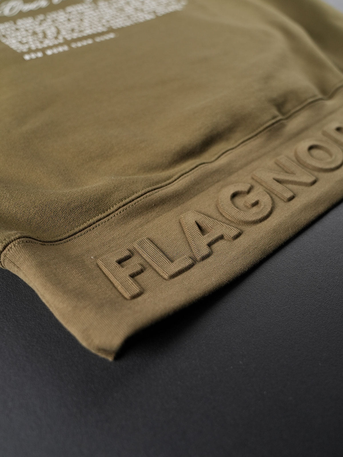 PROGRESS SLEEVELESS PULLOVER-OLIVE