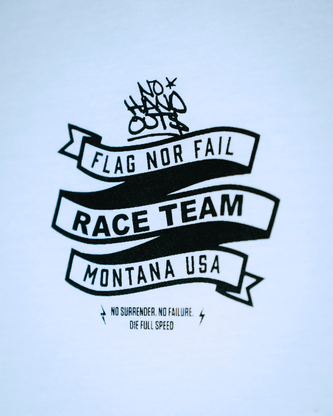 RACE TEAM TEE - WHITE