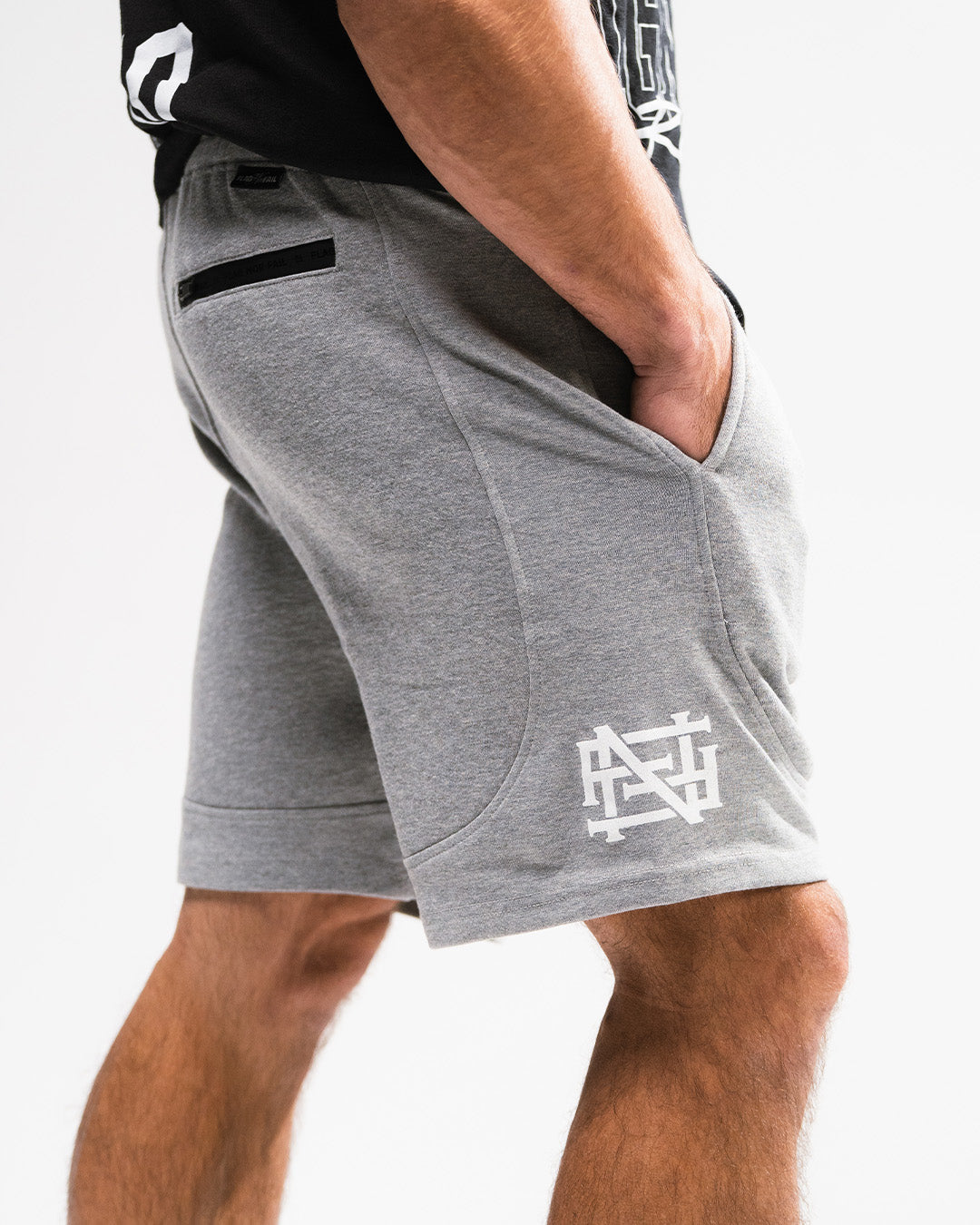 RACE BEAR SWEATSHORTS - GREY