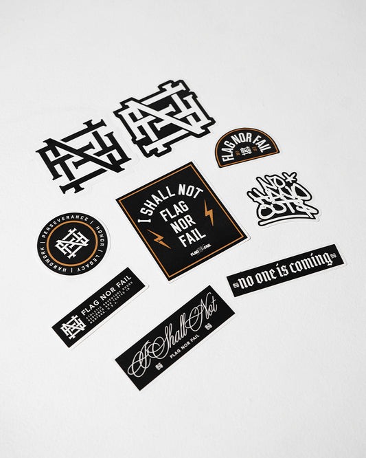 FNF STICKER PACK - BLACK