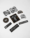 FNF STICKER PACK - BLACK