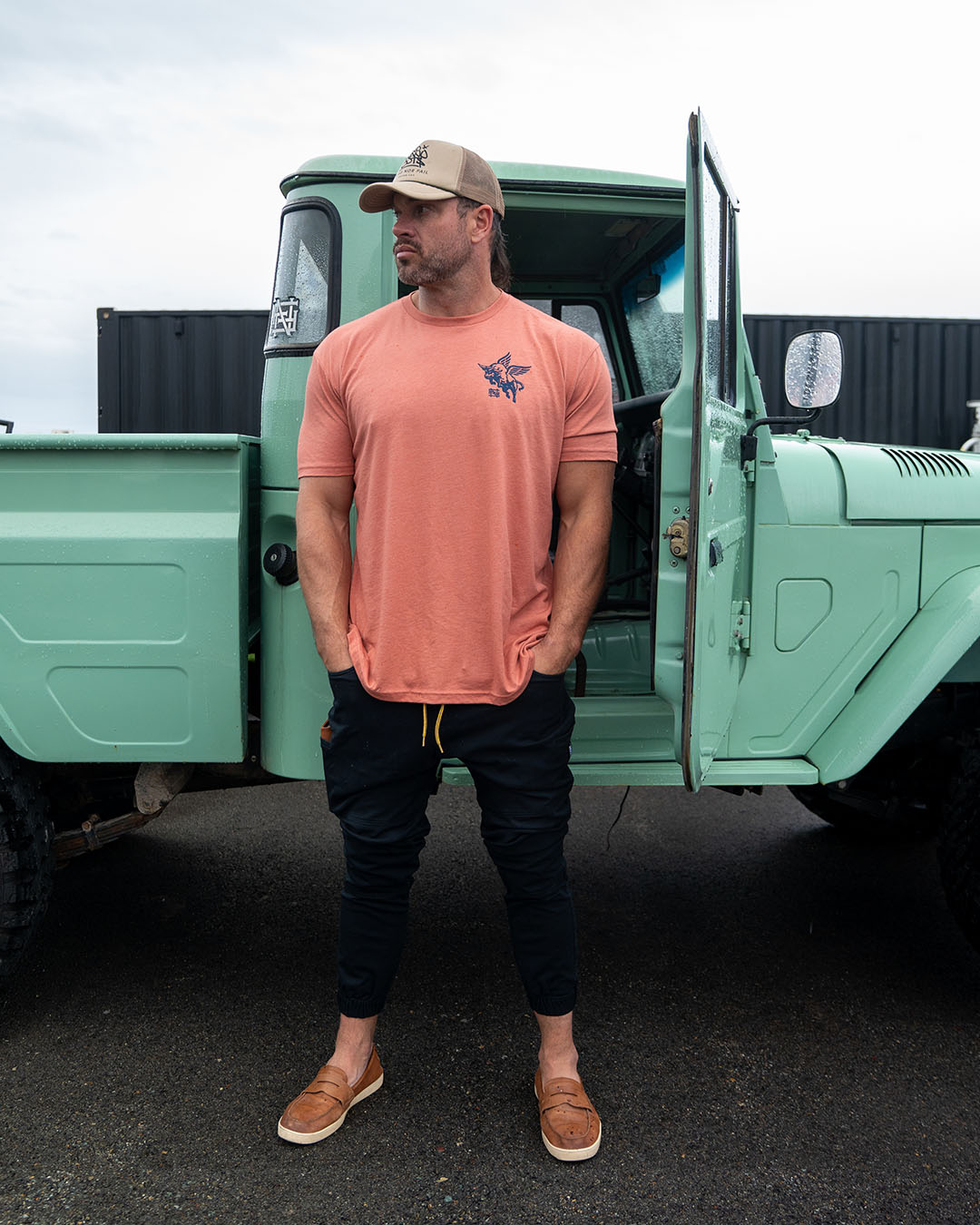 FLYING BULL TEE (BURNT ORANGE) - PREORDER