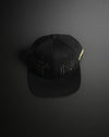 EMBROIDERED ANTHEM HAT - BLACK/BLACK