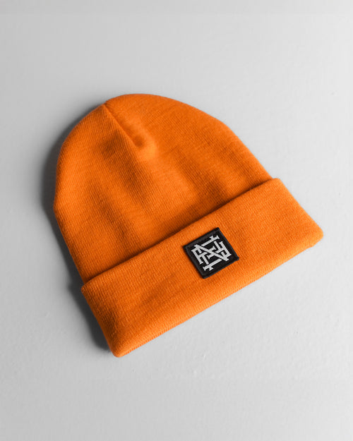 YOUTH PATCH BEANIE - ORANGE