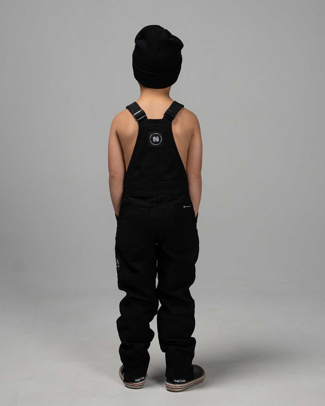 YOUTH OVERALLS - BLACK