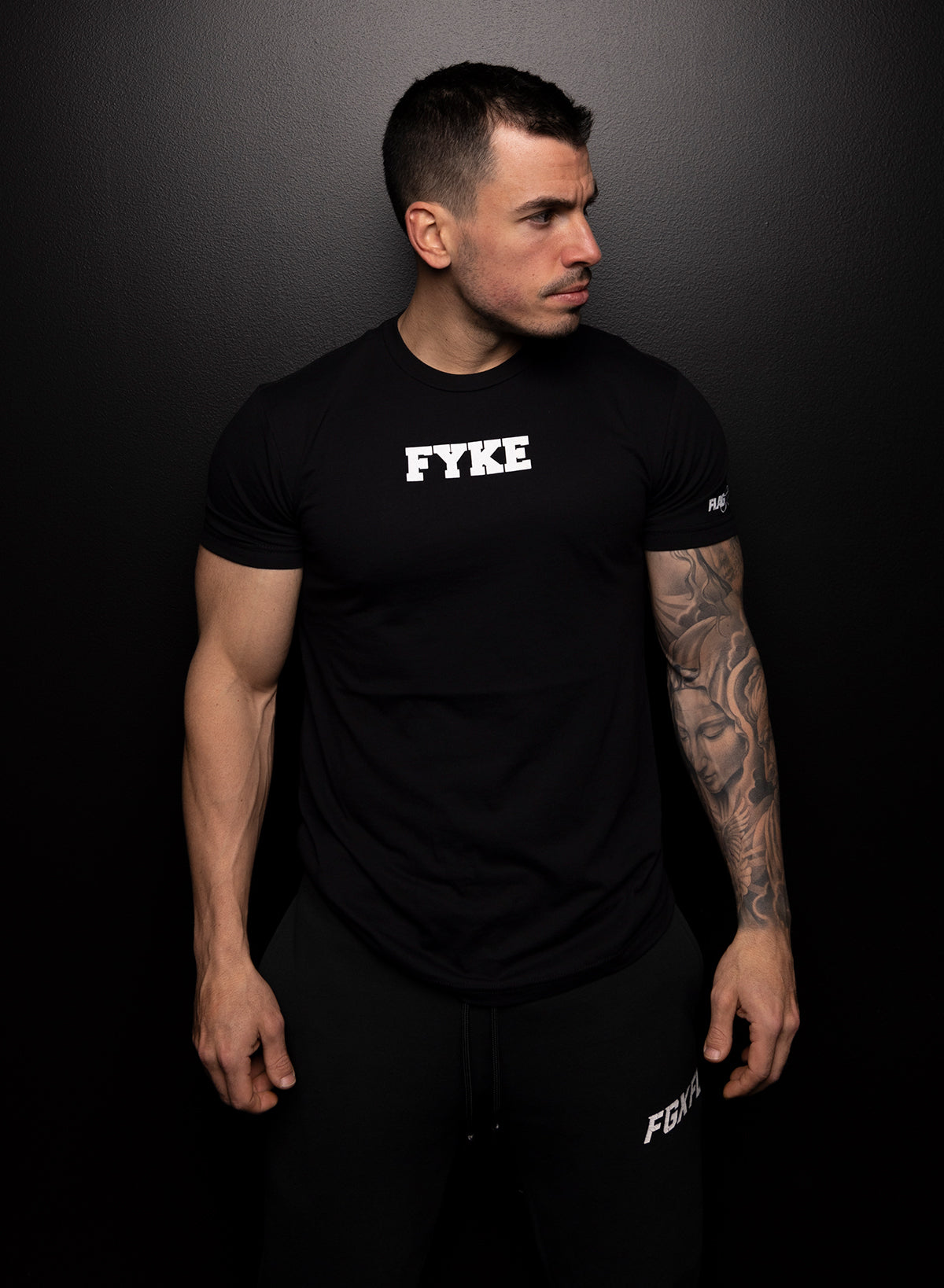 FYKE 2.0 TEE - BLACK