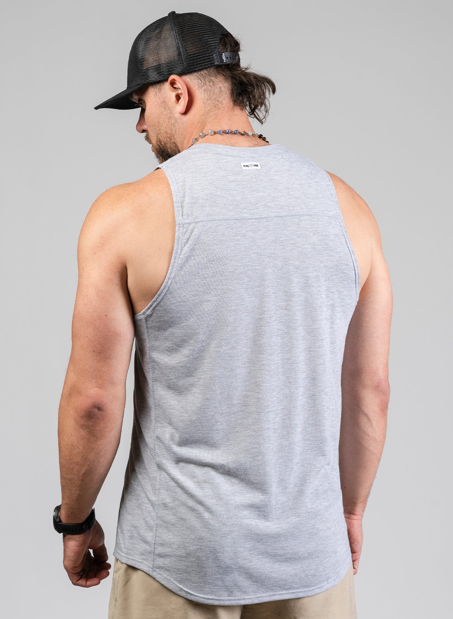 MONOGRAM PREMIUM TANK - GREY