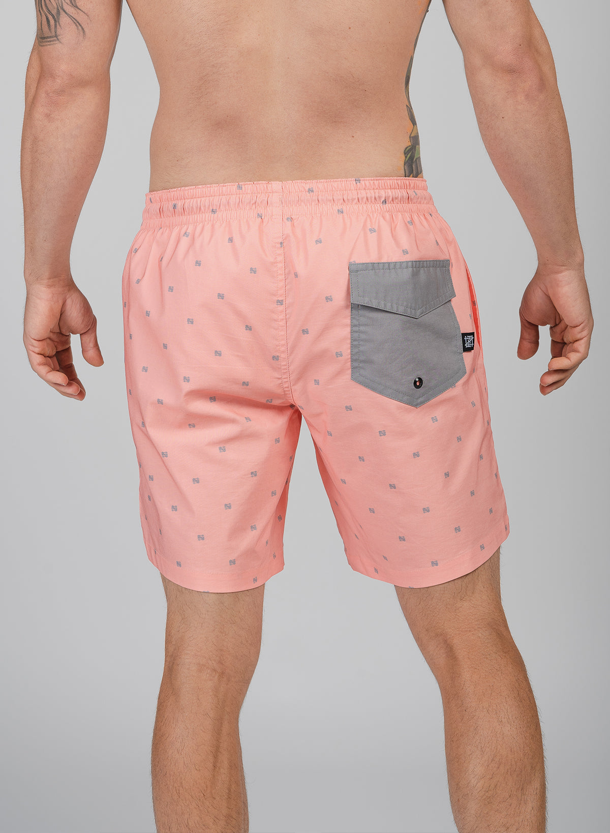 MEN'S FNF SWIM TRUNKS - CORAL