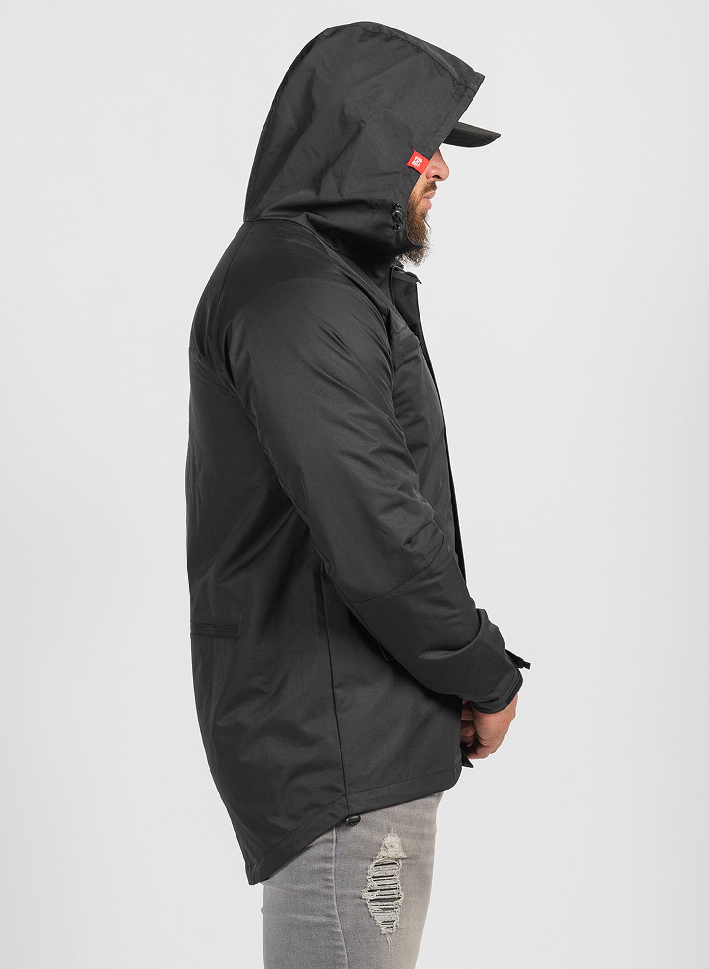 RAIN JACKET - BLACK