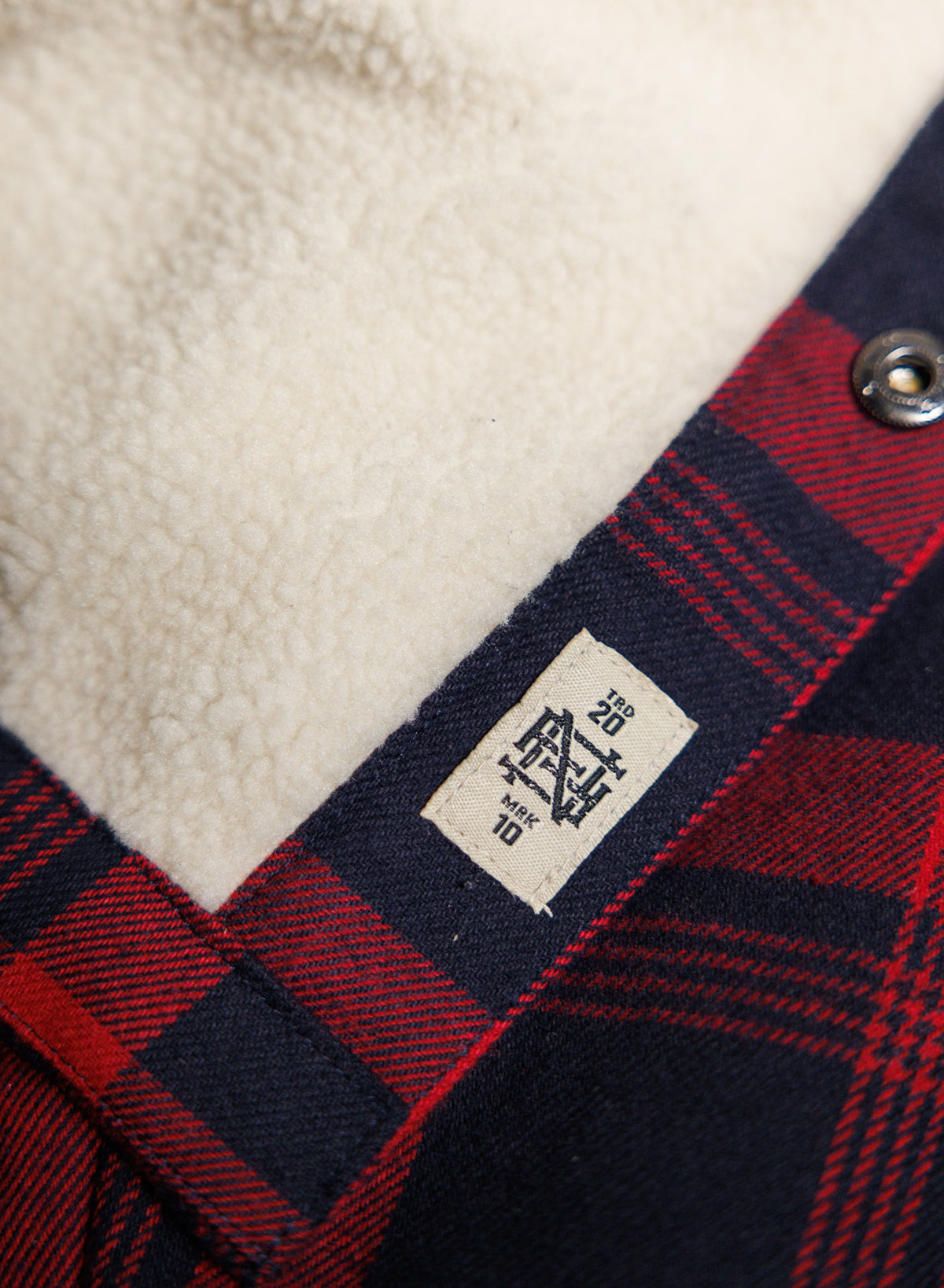 FOREVER SHERPA JACKET - RED