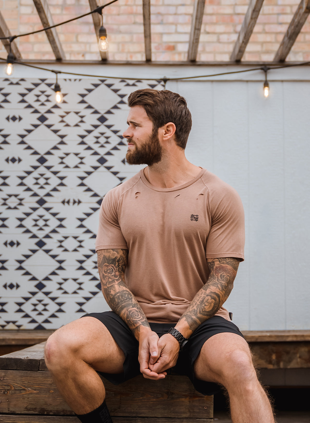 MOTO TEE - CEDAR