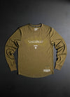 WORLD DOMINATION LONGSLEEVE SHIRT- OLIVE